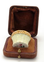 Lot 149 - St. James's (Charles Gouyn) mounted miniature...