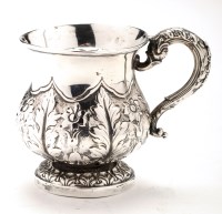 Lot 637 - A George III mug, by Thomas Blagden & Co.,...