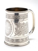 Lot 641 - A Victorian christening mug, by Mappin & Webb,...