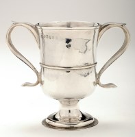 Lot 652 - A George III two-handled loving cup, by John...