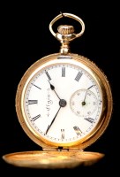 Lot 735 - Elgin, USA: a 14ct. yellow gold cased hunter...