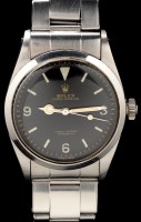 Lot 748 - Rolex, Oyster Perpetual Explorer: a steel...