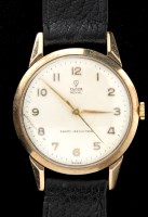 Lot 762 - Tudor Royal: a 9ct. gold cased wristwatch,...