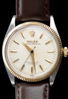 Lot 771 - Rolex, Oyster Perpetual: a steel cased...