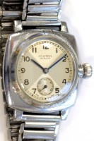 Lot 777 - Rolex Oyster Rolco: a steel cased gentleman's...