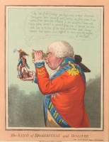 Lot 1016 - James Gillray after Lt. Col. Thomas Richard...