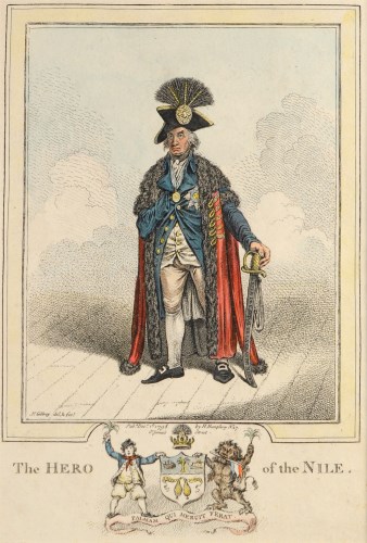 Lot 1017 - James Gillray (1756-1815) ''THE HERO OF THE...