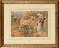 Lot 1074 - After Myles Birket Foster, RWS (1825-1899)...