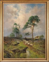 Lot 1180 - John Falconar Slater (1857-1937) A SHEPHERD...