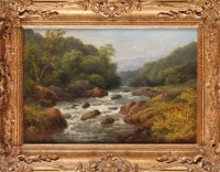 Lot 1200 - W*** W*** Gill (fl.1845-1867) A RIVER...