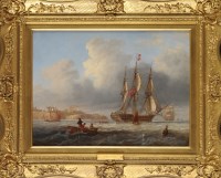 Lot 1209 - John Wilson Carmichael (1799-1868) ''TYNEMOUTH'...