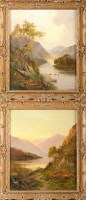 Lot 1221 - Alfred de Breanski (1852-1928) RIVER...