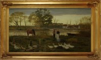 Lot 1224 - A*** W*** May (19th Century) ''LANDSCAPE,...