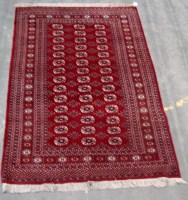 Lot 1230 - A Turkoman style rug, Pakistan, typical teke...