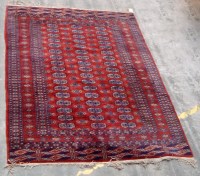 Lot 1243 - A Turkoman style rug, Pakistan, typical teke...