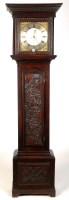 Lot 1269 - Porthouse, Penrith: a carved oak thirty hour...