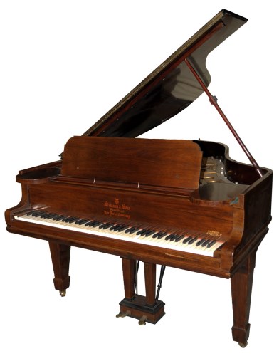 Lot 1360 - A Steinway & Sons baby grand piano, No. 111563,...