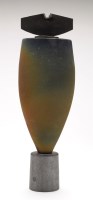 Lot 7 - Andrew Niblett: large conical vessel with lid...
