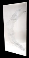 Lot 71 - Michelle Castles ''Soar'' Welded wire mesh and...