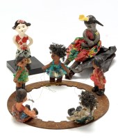Lot 80 - Consuelo Radclyffe THREE GIRLS recycled metals,...