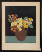Lot 91 - John Hall Thorpe FLOWERS IN A VASE signed in...