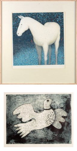 Lot 105 - Paul Norton ''ANOTHER HORSE'' signed,...