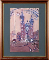 Lot 159 - Antoni Sulek ''KRAKOW!'' signed and dated '76;...