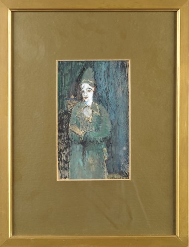 Lot 178 - Frank Foster, jnr. ''CLOWN AT OLYMPIC CIRCUS,...