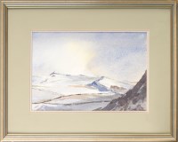 Lot 191 - Tom Dack ''NORTHUMBERLAND IN WINTER'' - A VIEW...