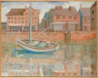 Lot 278 - In the style of Frederick Gore A SAILING BOAT...