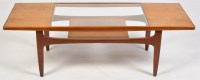 Lot 1120 - G-Plan: a teak Fresco range coffee table, with...