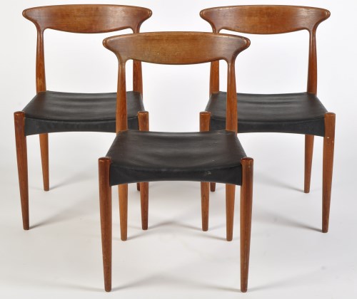 Lot 1144 - Mogens Kolds savvaerker, Denmark: three teak...