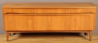 Lot 1156 - Remploy: a teak sideboard, fitted three...