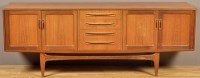 Lot 1187 - G-Plan: a teak sideboard, fitted four...