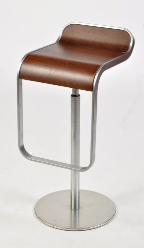 Lot 1212 - Lapalma, Italy: a chrome and curved dark...
