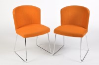 Lot 1224 - Peressini Casa: a pair of Doris chairs, with...
