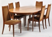 Lot 1227 - G-Plan: a teak extending dining table, with...