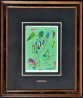 Lot 1261 - After Marc Chagall ''Jesters'',...