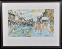 Lot 1293 - Tom McGuinness ''Gala Day, Seaham'', signed...