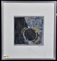 Lot 1316 - Inger Ryhl ''Collage'', signed and dated '83...