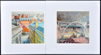 Lot 1317 - Peter Collins ''Morning on the Tyne'' and...