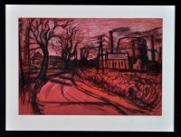 Lot 1351 - Tom McGuinness ''Winter Road To The Colliery'',...