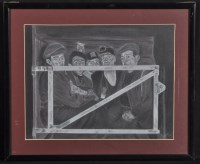 Lot 1371 - Kathleen Turner ''The Miners at Ellington...