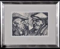 Lot 1377 - Norman Stansfield Cornish ''Study of Two...