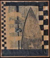 Lot 1429 - Elizabeth Humphries ''Moustaches'', signed,...