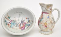 Lot 4 - Chinese Famille Rose water jug and associated...