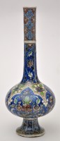 Lot 89 - Persian fritware bottle vase of 'Islamic'...