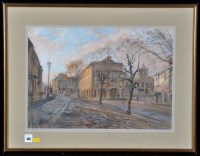 Lot 207 - Walter Holmes (1936- ) A view in Alnwick,...