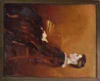 Lot 223 - George Walton (1855-1891) ''Portrait of Kate...