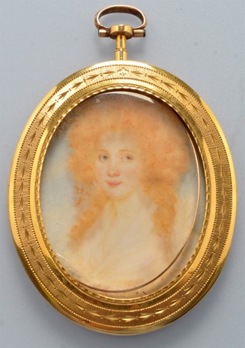 Lot 291 - A late 18th Century portrait miniature,...